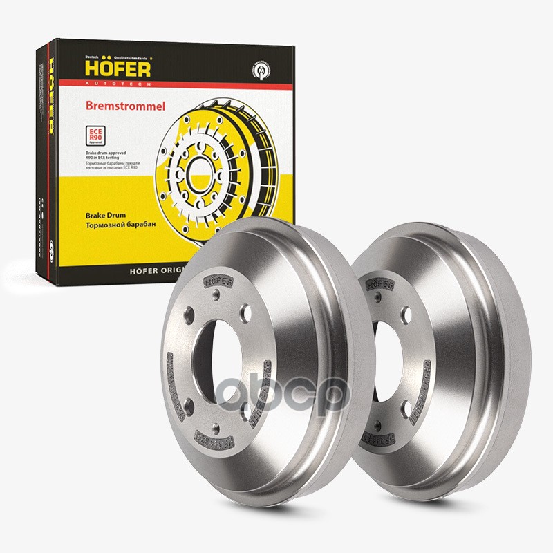 Барабан торм. чугун. Hyundai Accent (00-) (к-кт 2шт) HOFER арт. HF144824