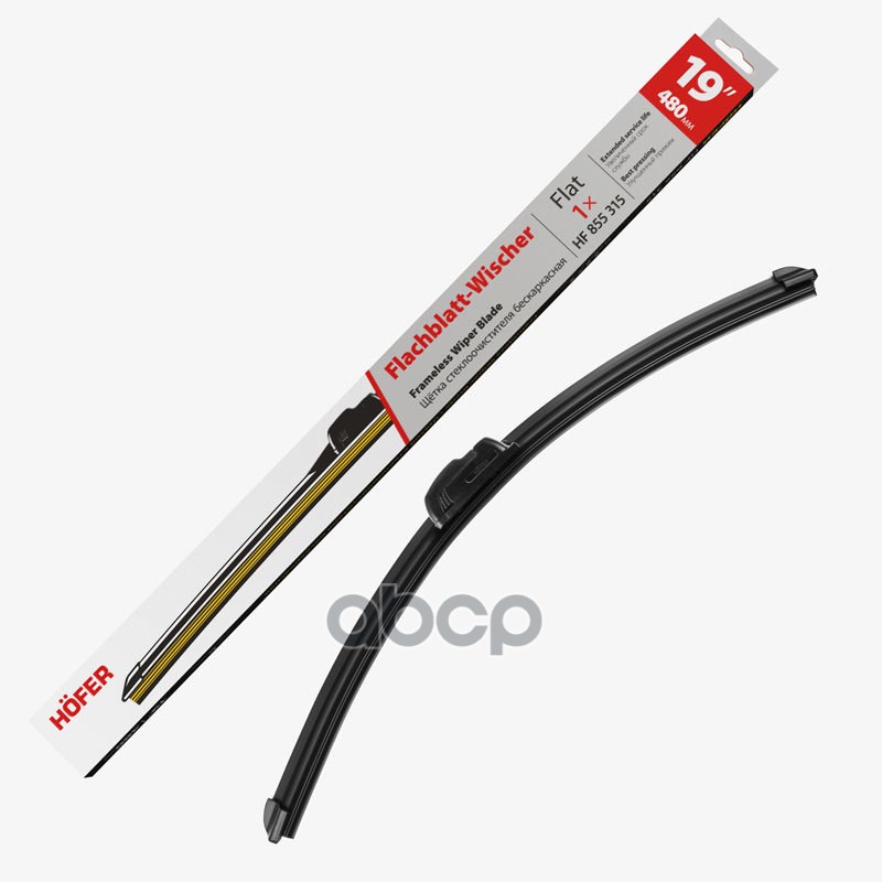 Щетка Стеклоочистителя Бескаркасная Hofer 480 Мм Hofer Hf855315 HOFER арт. HF855315