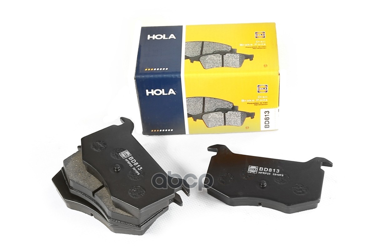 Колодки тормозные дисковые перед HOLA арт. BD813