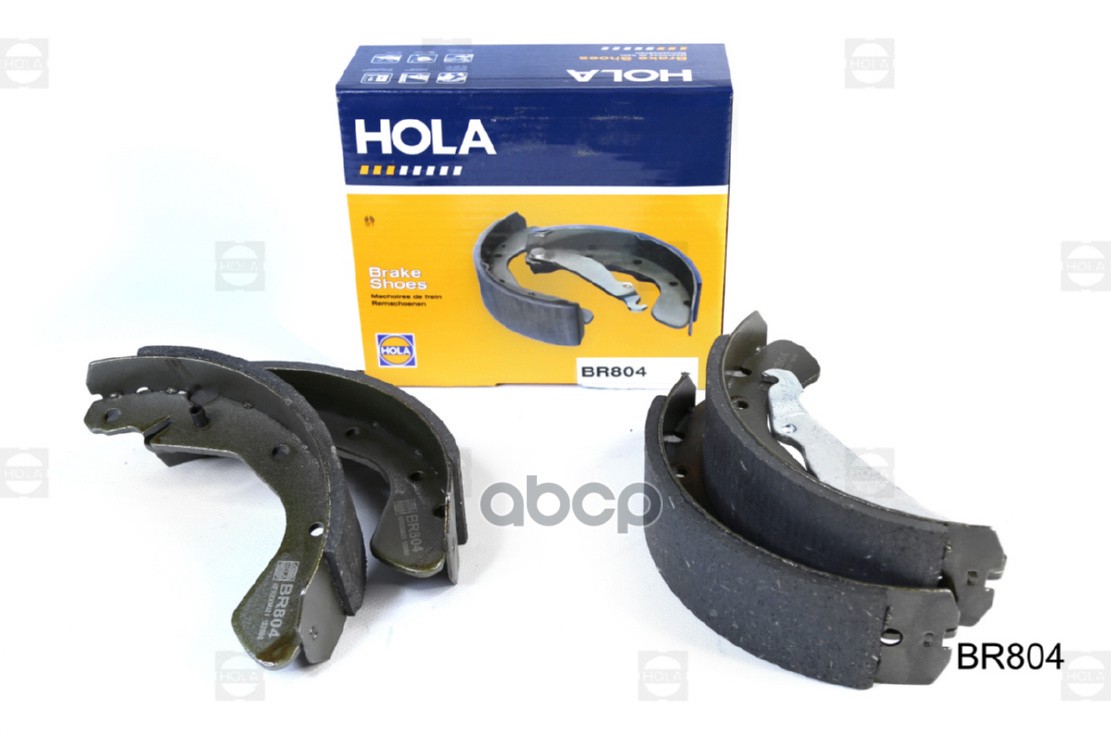 Тормозные колодки барабанные (задние) CHEVROLET Lanos  Lacetti  Epica  DAEWOO Nexia Espero  Nubira HOLA арт. br804