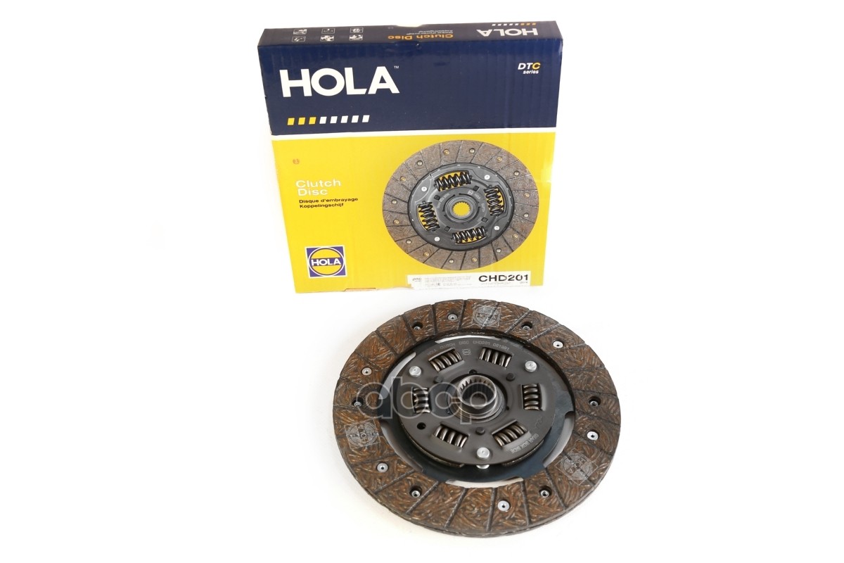 Диск сцепления LADA 2101-07 HOLA арт. chd201
