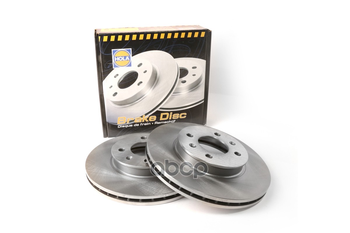 Тормозной диск вентилируемый (передний) KIA Rio II  HYUNDAI Accent III  i20 HOLA арт. hd002