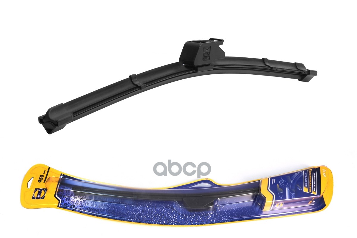 Щетка Стеклоочистителя 450 Мм Бескаркасная 1 Шт Hola Flat Hf18 HOLA арт. HF18