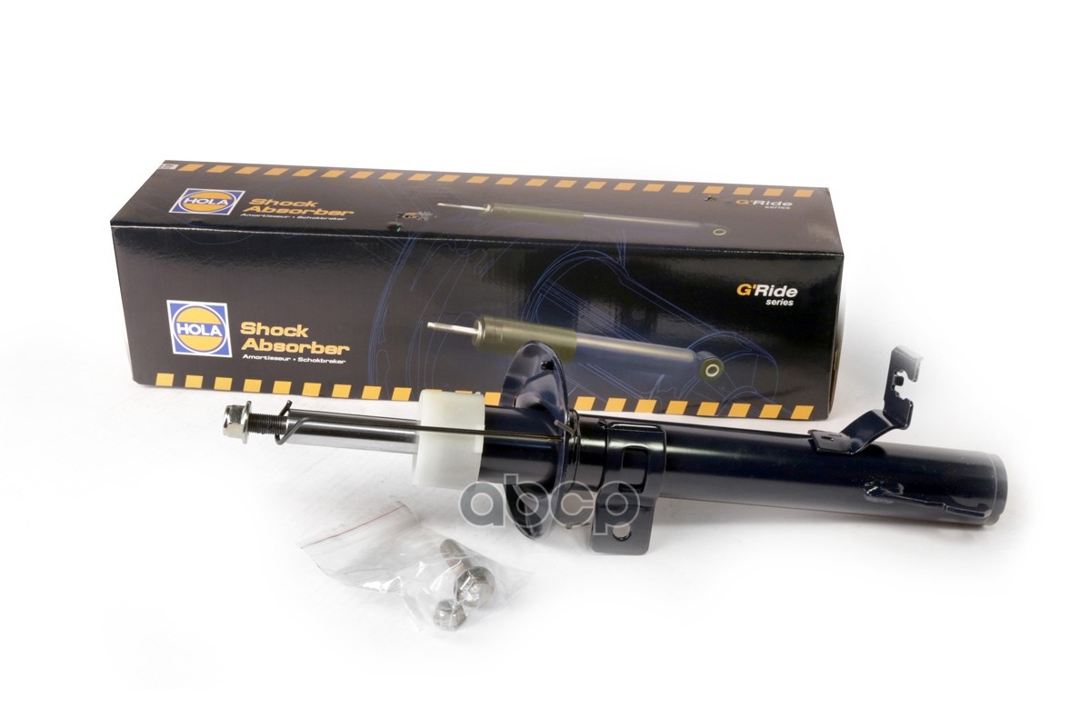 Стойка амортизаторная (G'Ride  лев.  для подв. с пруж. круглой формы  перед. ) FORD Fusion (JU) 02- HOLA арт. sh21-006g