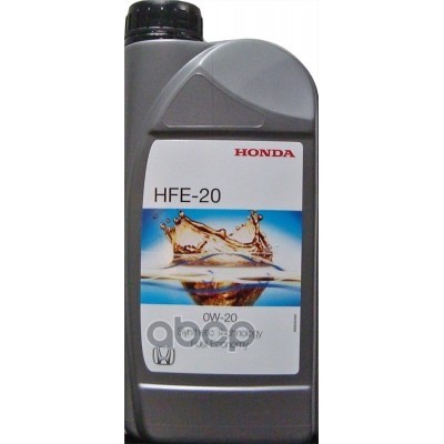 HONDA Масло моторное HONDA Engine Oil 0W-20 синтетическое 1 л 08232-P99-K1LHE