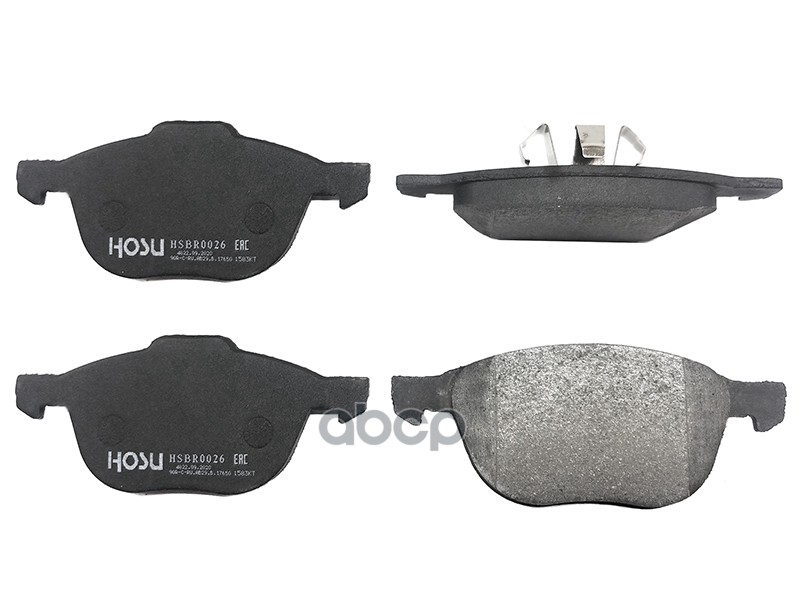 Колодки тормозные (Спереди) Ford Focus 04- / Kuga 08-19 HOSU арт. HSBR0026