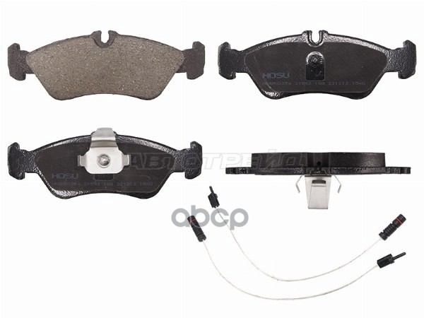 Колодки тормозные (Сзади) Mercedes-Benz Sprinter 95-06 / Sprinter classic RUS 13-18 / G-Class 79-18 HOSU арт. HSBR0354