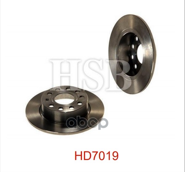 Диск Тормозной Задний Audi A3,Skoda Octavia,Vw Golf 1.4-2.0Tdi 03> HSB арт. HD7019