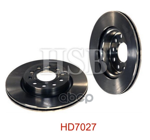 Диск тормозной пер. HSB HD7027 HSB арт. HD7027