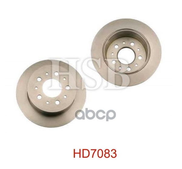 Диск Тормозной Задний Fiat Ducato,Citroen Jumper 2.2D/Hdi/2.3D/3.0Hdi 06> HSB арт. HD7083