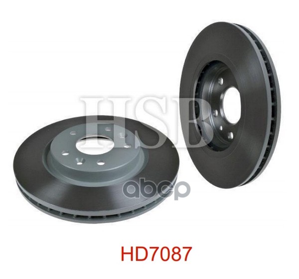 Диск Тормозной Передний Nissan Leaf 11-14 / Qashqai J11 13- / X-Trail 14- / Renault Kadjar 15- / Koleos 16- HSB арт. HD7087