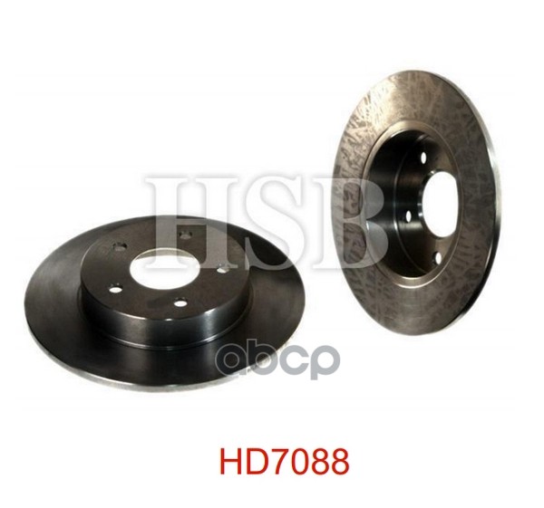 Диск Тормозной Задний Nissan Primera P12e/Almera Tino 1.6-2.0/2.2Di 00> HSB арт. HD7088