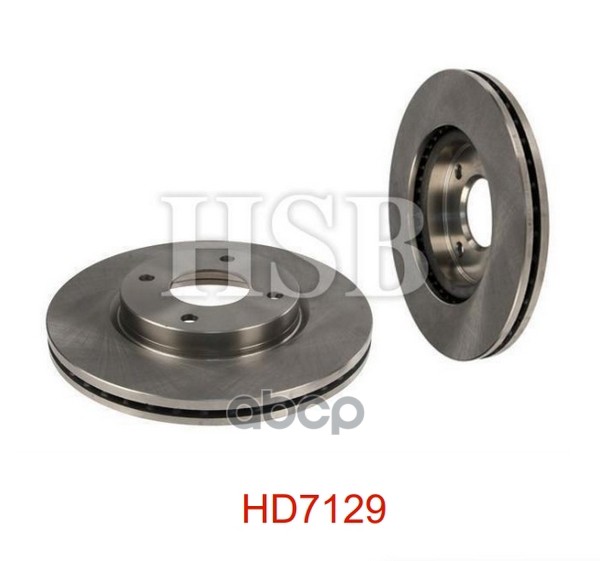 Диск Тормозной Передний Nissan: Cube 1.5 Dci/1.6 16V 10-, Tiida 1.5 Dci/1.6/1.8 06- HSB арт. HD7129