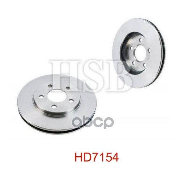 Диск Тормозной Передний Chrysler: Town & Contry 96-00,Dodge: Caravan, Grand Caravan 96-00 - Обод 14 HSB арт. HD7154