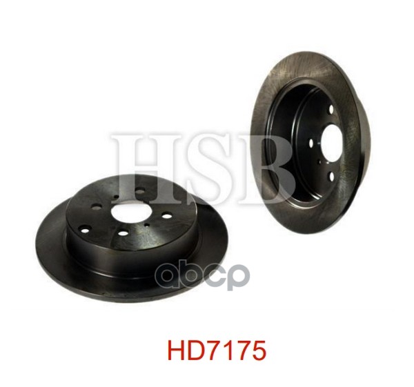 Диск Тормозной Задний Toyota Corolla/Yaris All 99> HSB арт. HD7175