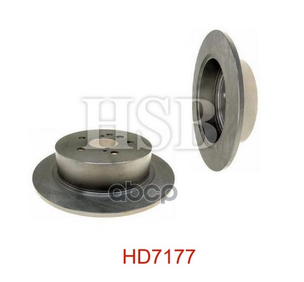 Диск Тормозной Задний Toyota Highlander 2.7/3.5 09-> HSB арт. HD7177