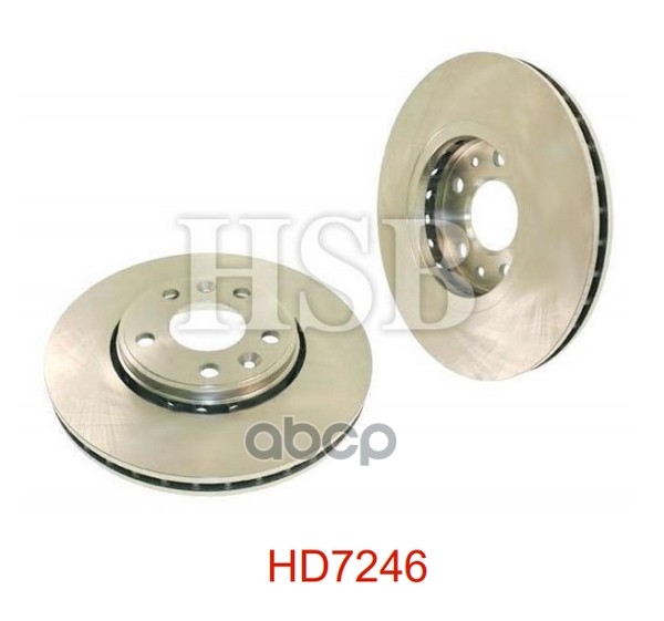 Диск Тормозной Передний Renault: Scenic/Grand Scenic Iii 09->, Laguna Iii 07->, Megane Iii 08-> HSB арт. HD7246