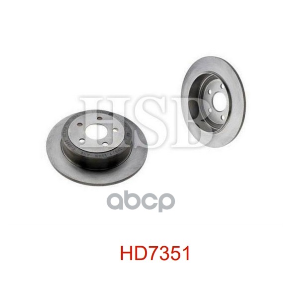 Диск Тормозной Задний Chrysler: Neon 94-99, Neon Ii 99-, Pt Cruiser 00-, Dodge: Neon 94-99, Neon Ii 99- HSB арт. HD7351