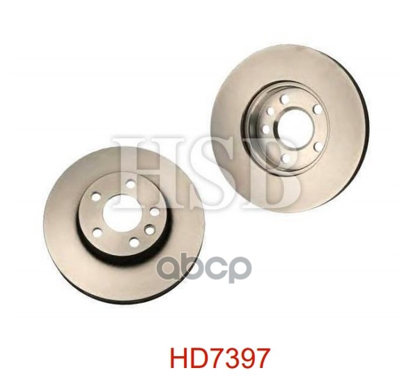 Диск Тормозной Передний Ford: Galaxy 95-, Seat: Alhambra 96-, Vw: Sharan 95- HSB арт. HD7397