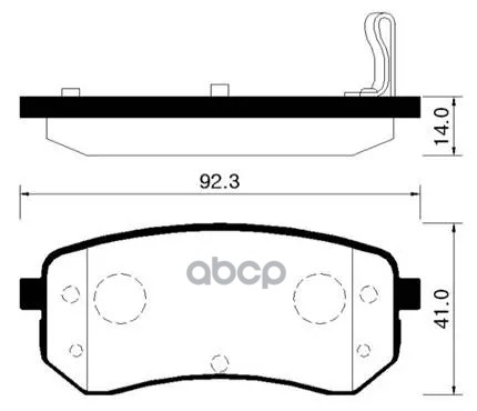 Колодки Тормозные Дисковые Задн Hyundai: I10 07-  Kia: Picanto 04- HSB арт. HP1038