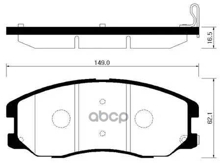 Колодки Тормозные Дисковые Передн Chevrolet: Captiva 06-09  Opel: Antara 06-09 HSB арт. HP2017