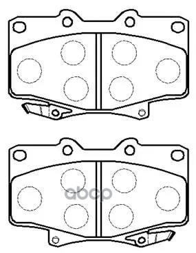 Колодки Тормозные Дисковые Toyota: Land Cruiser (Fj80, Fzj80) 90.1- HSB арт. HP5010