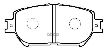 Колодки Тормозные Дисковые Передн Toyota: Camry 01-06 HSB арт. HP5053