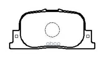 Колодки Тормозные Дисковые Toyota: Corolla Altis 02- HSB арт. HP5091