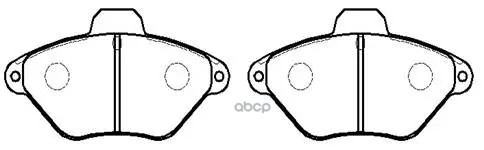 Колодки Тормозные Дисковые Citroen: Xantia HSB арт. HP5100
