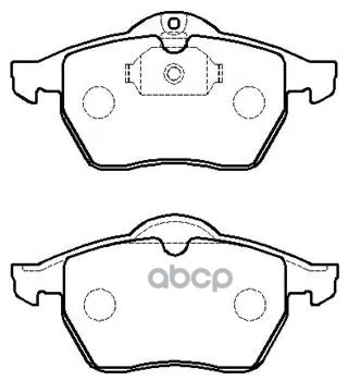 Колодки Тормозные Дисковые Opel: Vectra 1.6Cc-2.0Cc 1988-2003 HSB арт. HP5130