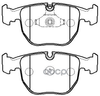Колодки Тормозные Дисковые Bmw: X-5 (E53)00-  Serie 7 (E38)94-01 HSB арт. HP5187