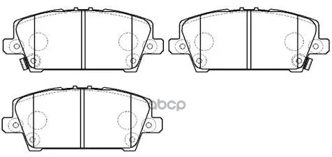 Колодки Тормозные Дисковые Honda: Civic(Eur) HSB арт. HP5269