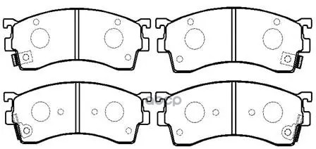 Колодки Тормозные Дисковые Mazda: 626, Mx-6 93-  Ford: Probe 94- HSB арт. HP8237