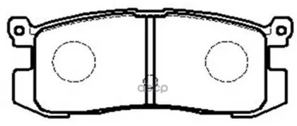 Колодки Тормозные Дисковые Mazda: 626, Capella 87.7- HSB арт. HP8239