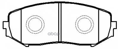 Колодки Тормозные Дисковые Передн Suzuki: Grand Vitara 05- HSB арт. HP8447