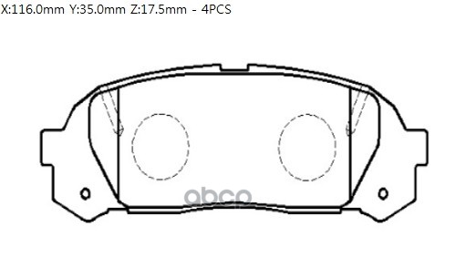 Колодки Тормозные Дисковые Toyota: Mark ?, Chaser HSB арт. HP9133