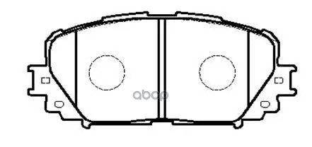 Колодки Тормозные Дисковые Toyota: Vitz HSB арт. HP9156