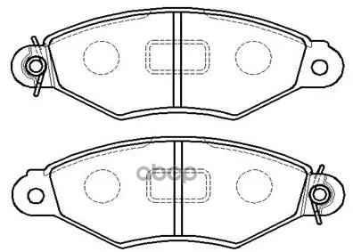 Колодки Тормозные Дисковые Renault: Kangoo  Citroen: Xsara, Peugeot: 206 HSB арт. HP9444