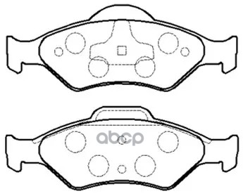 Колодки Тормозные Дисковые Ford: Fiesta, Ikon HSB арт. HP9500