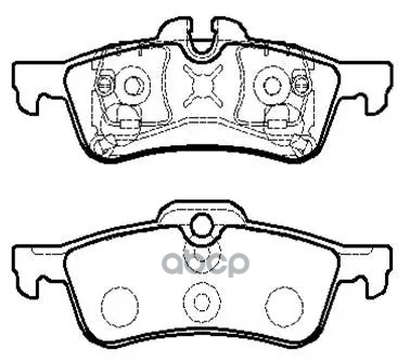Колодки Тормозные Дисковые Mini: Cooper, One HSB арт. HP9575