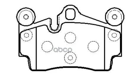 Колодки Тормозные Дисковые Vw: Touareg(18 Inch Wheels) HSB арт. HP9662