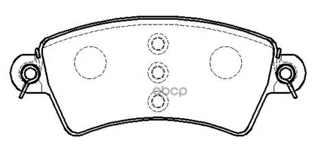 Колодки Тормозные Дисковые Citroen: Xsara 97.4-  Peugeot: 206 98.1-. 306 99.6- HSB арт. HP9942