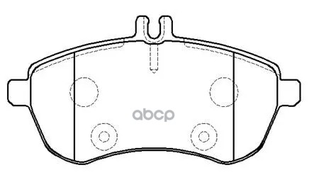 Колодки Тормозные Дисковые Benz C204, W204 HSB арт. HP9956