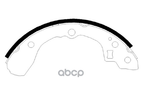 Колодки Тормозные Барабанные Kia: Sephia 93-94 HSB арт. HS1005