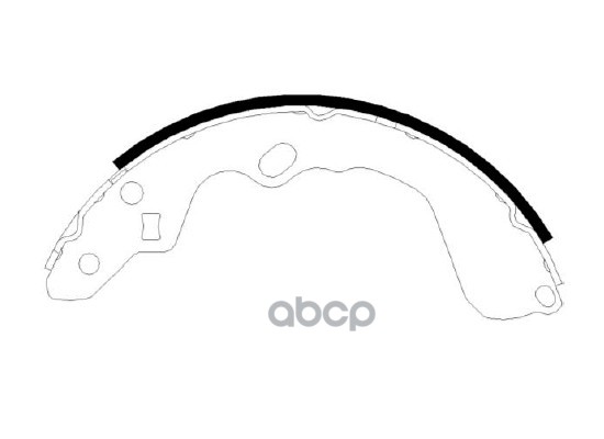 Колодки Тормозные Барабанные Kia: Carens 99-06, Clarus 95-00, Credos 95-00, Spectra 00-03, Shuma 00-03 HSB арт. HS1007