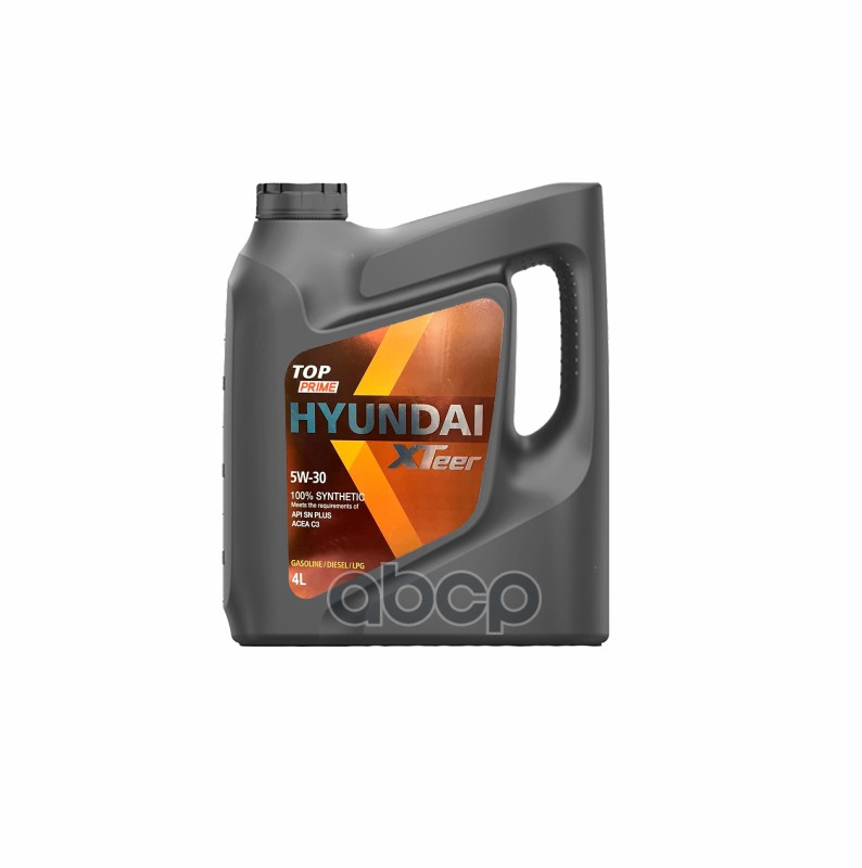 HYUNDAI XTeer Масло Моторное Синтетическое 4Л - Xteer Top Prime 5W30 Api Sn,Cf, Acea C3 A3,B3,B4 Mb-Approval 229.31,229.51 Bm...