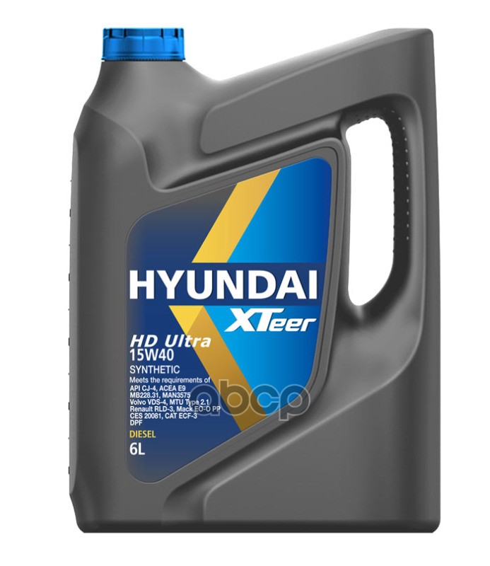 HYUNDAI XTeer Масло Diesel  Hd Ultra 15W40 Cj-4   6Л