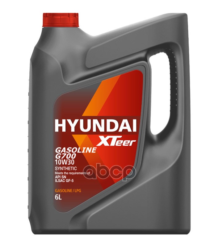 HYUNDAI XTeer 10W30 6L Hyundaixteer Gasoline G700 , , Моторное Масло Синтетическое