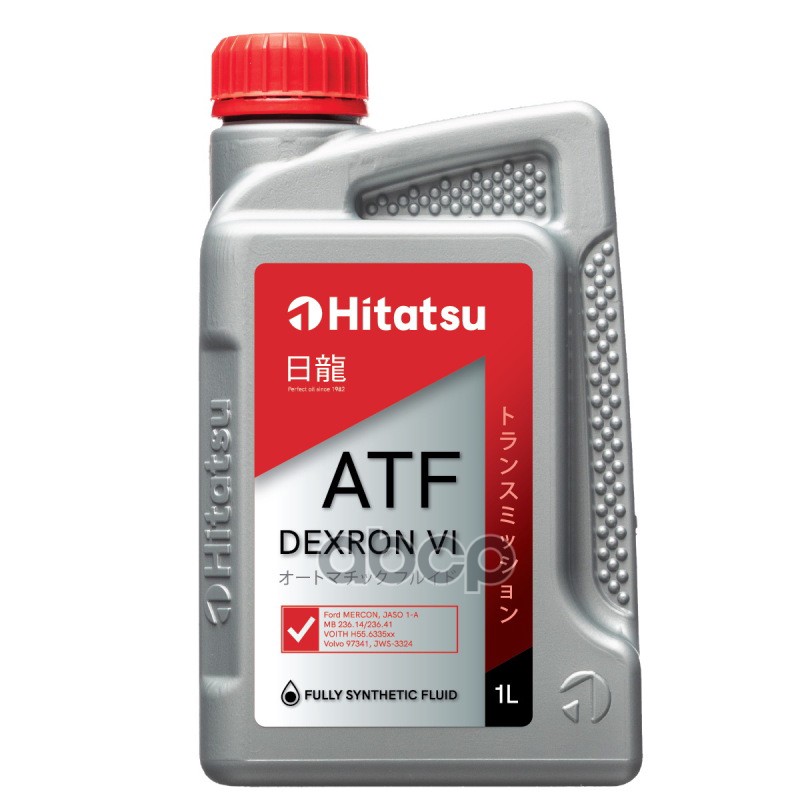 Масло Акпп Atf Dexron Vi Ford Mercon, Mb 236.41, Volvo 97341, Dexron Ii/Iii 1Л Hitatsu Atfdex1 Hitatsu арт. ATFDEX1