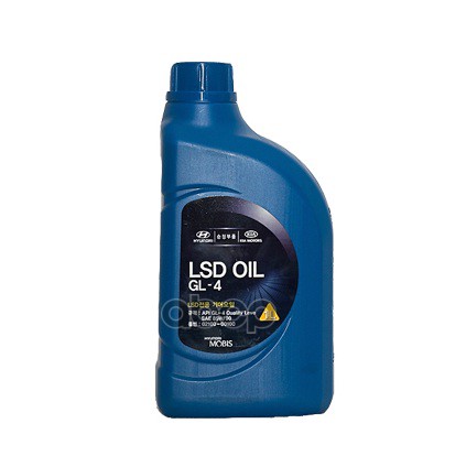 Масло трансмиссионное HYUNDAI/KIA LSD Oil 85W90 1 л 02100-00100 Hyundai-KIA арт. 02100-00100